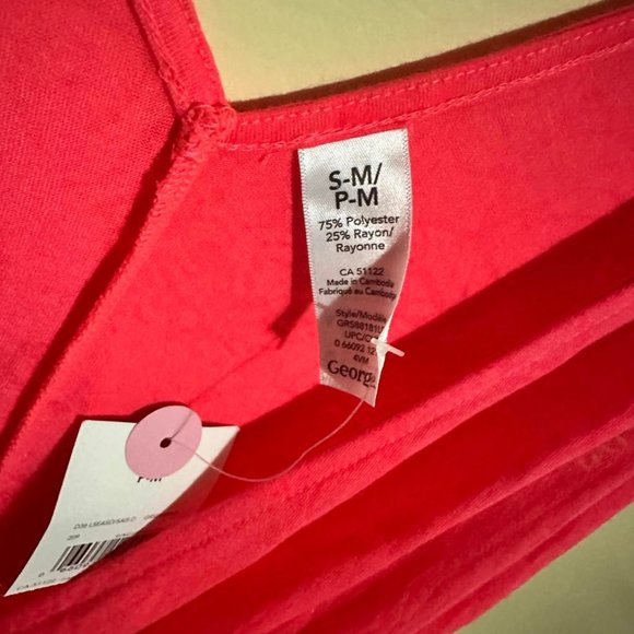 Ladies Pink swim shorts cover up romper plus size (small / medium) - Picture 2 of 4